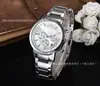 Reloj Nuevo Modelo 2018, Reloj de Pulsera Unisex Multifunción de 6 Manecillas, Reloj de Exportación de Gama Alta