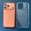 Funda Dura de PC para Teléfono Adecuada para iPhone 18 Pro, Transparente, Engrosada, No Amarillea, con Botones Metálicos, Funda para Teléfono Apple