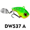 Mini Vib Lantejoula Isca de Longa Distância Isca Submersível Vibração Rotativa Lantejoula Isca Falsa Biônica Equipamento de Pesca com Isca