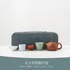 Juego de Té de Cinco Hornos Famosos con Una Tetera y Cuatro Tazas, Juego de Regalo con Opciones de Logo, Regalo de Lujo de Alta Gama