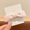 Horquilla de Malla Rosa Dulce con Flor para Mujer, Pinza Suave de Verano para Flequillo, Horquilla Lateral con Decoración de Flor, Accesorio de Cabello de Hada