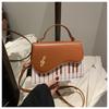 2025 Nova Bolsa Feminina Moda Estilo Coreano Corrente de Ombro Bolsa Transversal Estereótipo Teclas de Piano Pequena Bolsa Quadrada Bolsa Feminina de Comércio Exterior