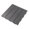 Pisos de PVC Empalmados Plástico Autocolocable Balcón Patio Terraza Jardín Exterior Ecológico Anticorrosivo Plástico Fabricantes