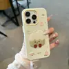 Funda para Teléfono con Pegatina 3D de Pastel Estilo Girly Compatible con iPhone18 Apple 17ProMax Cubierta Protectora de Dibujos Animados 16