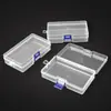Caja de Almacenamiento de Escritorio Transparente Suministros de Oficina Juguetes Joyería Equipo de Pesca Productos Pequeños Caja de Embalaje de Plástico