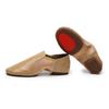 Zapatos de Práctica de Baile para Exterior de Cuero Camel para Adulto Suela Blanda Elásticos Zapatos de Baile Zapatos de Animación Zapatos de Danza China
