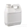 Pote Plano Espessado de 1L com Alça Pote de Plástico Garrafa Plástica HDPE 1000ml Garrafa para Embalagem de Alimentos Garrafa Plástica para Vinho