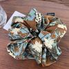 Diadema de esponja vintage estilo flor antigua satén francés aro para el pelo de intestino grueso cuerda para el pelo floral de alta calidad diadema accesorios para el pelo para mujeres
