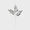 Galhos com Lantejoulas, Folhas Simuladas, Flores Plásticas, Folhas Douradas, Flores de Natal, Baldes de Bênção, Materiais para Arranjo de Flores, Decoração de Casamento e Casa