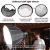 Softbox Transfronteiriço de 90cm para Transmissão ao Vivo Portátil, Configuração Rápida, Softbox Pequeno Portátil para Fotografia
