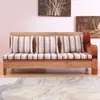 Sofá de Ratán Real Sofá de Ratán Sofá de Ratán Madera Maciza de Ratán Cama Chaise Sofá de Esquina Sofá de Esquina