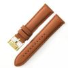 Correa de piel de vaca fósil para hombre negra FS4735 FS4812 ME3052 3054 22mm liberación rápida
