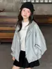 Chicas 2026 Nuevo Estilo Coreano Primavera/Otoño Ropa Grande para Niña Sudadera con Capucha y Chaqueta Patchwork Chaqueta de Cuero Falsa de Dos Piezas Moda para Niña