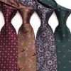 Gravata Listrada Lyle para Homem Vestido de Negócios 8cm Jacquard Poliéster Gravata em estoque Fabricantes de Gravatas Casuais para Trabalho