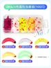 (Sumergido en Color) Set de gusanos de la harina de cinco colores Señuelo Cebo Biónico 2.3cm Gusano de la harina Luminoso Venta al por mayor Transfronteriza