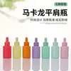 Frasco de Essência de Vidro Mais Vendido Transfronteiriço Cor Macaron 30ml Frasco para Óleo Essencial Frasco Conta-gotas com Cabeça de Silicone Frasco Cosmético