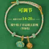 Pulseras Hechas a Mano de Cinco Colores Disponibles para el Festival del Bote del Dragón, Se Pueden Ensartar con Cuentas, Hilo de Cinco Colores, Venta al por Mayor de Hilos de Cinco Colores para el Festival del Bote del Dragón