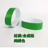 Pulsera de Papel Sintético Desechable Pulsera de Registro Pulsera de Identificación Pulsera para Invitados Pulsera para Parque Infantil