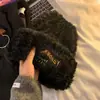 Gorro de Lana Tejido Cálido para Otoño e Invierno para Mujer, Gorro con Protección para los Oídos para Mamá Ciclista, Gorro Integrado con Bufanda, A Prueba de Frío