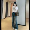 Camiseta feminina de manga comprida, estilo coreano, caimento solto, divertida, com bordado de ovelhinhas, modelagem ampla que afina, perfeita como camada interna ou base, nova coleção outono 2026