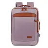 Mochilas de lazer para atividades ao ar livre de grande capacidade e transfronteiriças estão em estoque, apresentando um design estiloso color-blocking, adequadas para negócios e deslocamento.