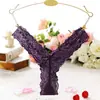 Renda de comércio exterior calcinhas femininas transparentes sexy calcinha fio dental de cintura baixa calcinhas sem costura 9607#