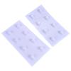 Caja blíster personalizada sin manchas negras, de porcelana blanca brillante, de PVC, redonda, con soporte interior, venta al por mayor