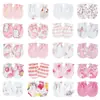 Comercio exterior Guantes de color liso europeos y americanos para recién nacidos Refuerzo elástico Guantes faciales antiarañazos Guantes elásticos para bebés 0-1 años