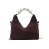 Nueva Cadena Hermosa Casual Elegante Simple Bolso Dumpling Bolso de Mano Perla Verano Bolso de Hombro Cruzado Bolso de Mujer