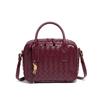 Bolsa Transfronteiriça de Alta Qualidade Feita à Mão Tecida Moda Combina com Tudo de Mão Bolsa Feminina Textura Outono e Inverno Ombro Transversal Almofada