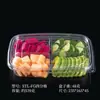 Cajas Desechables para Comida de Fruta, Empaque Engrosado para Cortar Fruta con Tapas, Cajas de Empaque para Bandejas de Fruta Cortada Fresca, Cajas para Cortar Fruta y Ensalada