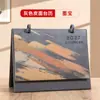 Novo Calendário de Mesa Criativo 2027 Ano do Carneiro em Couro, Decoração de Mesa para Escritório Comercial, Calendário Estilo Chinês com Logotipo Personalizado