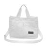 Corduroy Grande Capacidade Moda Bolsa Casual Coreano Portátil Crossbody Bag Popular Tote Bag para Mulheres