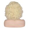 Moda de comercio exterior europea y americana Peluca dorada de Marilyn Monroe para mujer, pelo corto rizado, retro, para actuación en estudio