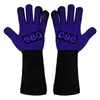 Guantes de Silicona Resistentes al Calor para Barbacoa para Hornos de 800 Grados, Hornos de Microondas y Ollas Calientes, Resistentes a Altas Temperaturas, a Prueba de Aceite y Anti-Quemaduras