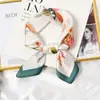 Lenço de moda original para primavera e verão lenço quadrado pequeno lenço versátil feminino outono e inverno Coreia do Sul lenço profissional pequeno faixa para cabelo lenço