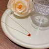 Joyería Transfronteriza Europea y Americana Moda y Exquisito Colgante Nicho Cadena Clavicular No Descolorante Oro de 18K Acero Titanio Accesorios de Collar para Mujer