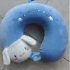 Almohada en Forma de U de Espuma Viscoelástica, Almohada de Viaje para el Cuello, Almohada para Dormir en Avión, Almohada para el Cuello, Almohada de Soporte Cervical para la Columna Vertebral, Almohada Portátil en Forma de U
