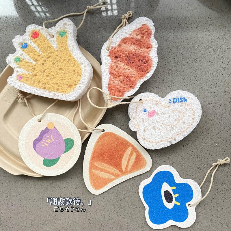 压缩洗碗布