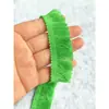 Encaje de Borla de Poliéster de Color de 2.5cm Crin de Caballo DIY Cabeza de Tigre Zapatos Pendientes Hilo de Bordar Borlas Accesorios de Ropa