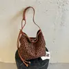 Outono/Inverno 2026 Exclusivo Transfronteiriço Fashion Personalidade Estampa de Leopardo Camurça Bolsa de Ombro Único Nicho High-End Tendência Bolsa de Mão