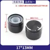 Perilla Codificadora de Aleación de Aluminio Perilla de Ajuste de Amplificador de Volumen Tapa de Perilla de Potenciómetro de Radio Eje Flor/D 6mm