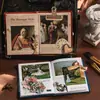 Pintura al Óleo Día Hermoso Serie Álbum Antiguo Tema Pintura Famosa Cubierta Dura Material Folleto Estilo Europeo Vintage Material 6 Estilos