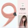 Extensões de Cabelo com Clip-In de Cor Única para Mechas, Extensões de Cabelo Liso, Ferramenta de Tintura de Cabelo da Moda para Raízes