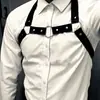 Cadena para el pecho ZIZ sexy para hombre, correa para el cuello, accesorio de correa para el hombro, correa para el pecho, cinturón para camisa, estilo punk para el cuerpo