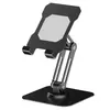 Nuevo soporte para teléfono giratorio 360 grados todo metal transfronterizo 70% de descuento Soporte universal de escritorio ajustable para teléfonos y tabletas