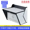 Consola de Operación para Monitor Dual/Triple, Escritorio Consola de Forma Especial Hecho a Medida, Escritorio de Monitor Angulado para Sala de Despacho, Control de Mesa de Conferencias