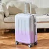 Maleta Especial Transfronteriza Gradiente de Alto Valor para Hombres y Mujeres Caja de Contraseña Maleta con Ruedas Maleta de Estudiante Venta al por Mayor