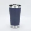 Caneca de Cerveja Popular do Brasil 20oz Termo de Aço Inoxidável com Abridor de Garrafa Padrão Martelo Plástico Spray Caneca de Presente Atacado