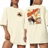 Camiseta Transfronteriza 180Gboho Calavera de Vaca para Mujer Camiseta Vaquera Vintage W